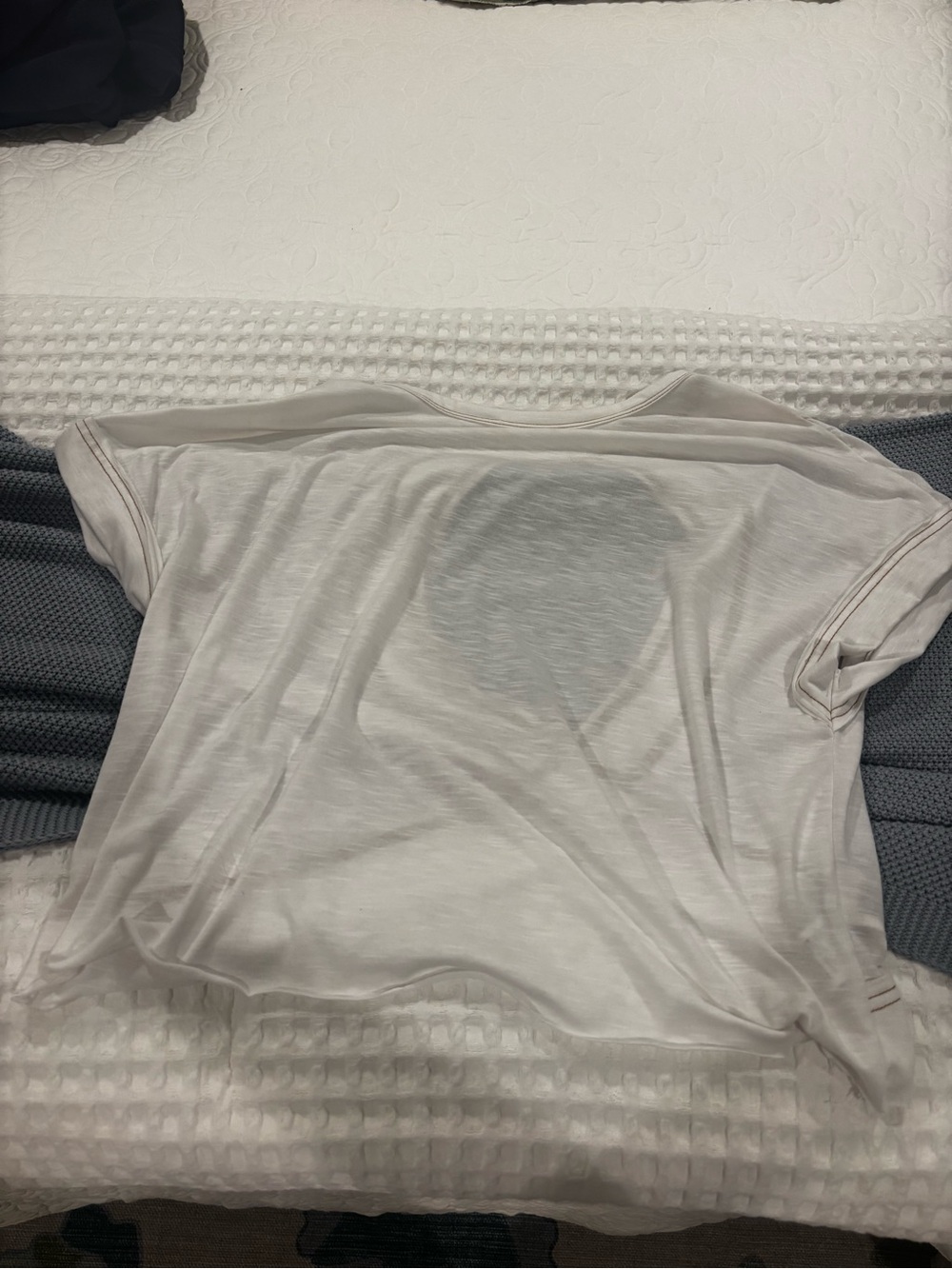 SHEIN Light Gray Short Sleeve Relaxed Tee